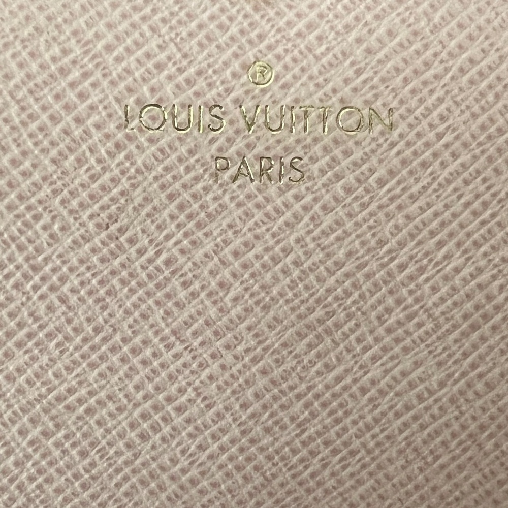 AUTHENTIC LOUIS VUITTON Sarah Long Wallet Rose Ballerine - Picture 11 of 12